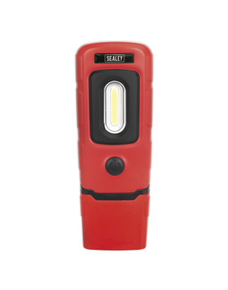 Lampe d'inspection rechargeable 360° 3W COB & 1W SMD LED Rouge Lithium-Polymère