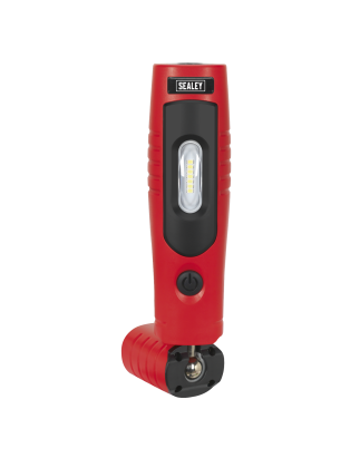 Rechargeable 360° Inspection Light 4W & 3W SMD LED Red Lithium-ion