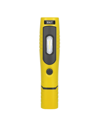 Lampe d'inspection rechargeable 360° 4W & 3W LED SMD Jaune Lithium-ion