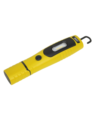 Rechargeable 360° Inspection Light 4W & 3W SMD LED Yellow Lithium-ion