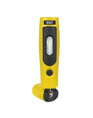 Rechargeable 360° Inspection Light 4W & 3W SMD LED Yellow Lithium-ion