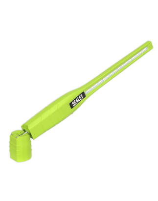 Rechargeable 360° Slim Inspection Light 8W & 1W SMD LED Green Lithium-ion