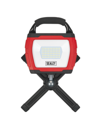 Rechargeable 360° Floodlight 36W SMD LED Portable Red Lithium-ion