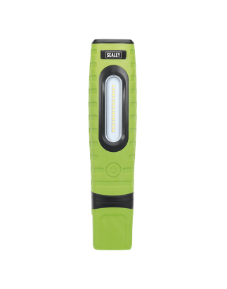 Lampe d'inspection 360° rechargeable 10 W et 3 W SMD LED verte 2 x lithium-ion