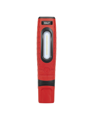 Rechargeable 360° Inspection Light 10W & 3W SMD LED Red 2 x Lithium-ion