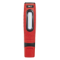 Rechargeable 360° Inspection Light 10W & 3W SMD LED Red 2 x Lithium-ion