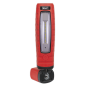 Rechargeable 360° Inspection Light 8W & 3W SMD LED Red Lithium-ion