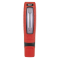 Lampe d'inspection rechargeable 360° 8W & 3W LED SMD Rouge Lithium-ion