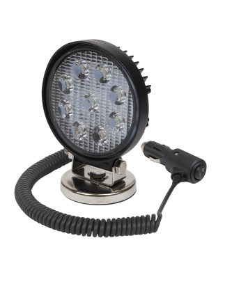 Lampe de travail ronde avec base magnétique LED SMD 27W