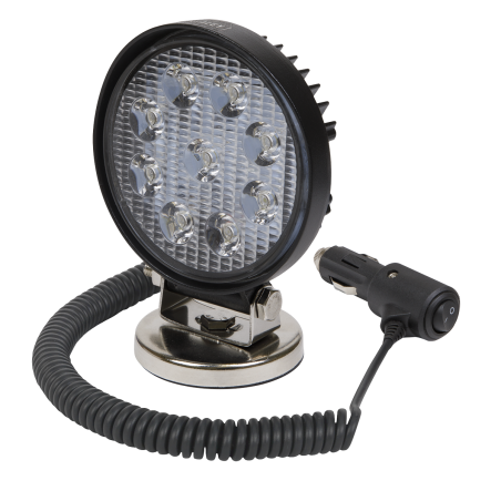 Lampe de travail ronde avec base magnétique LED SMD 27W