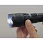 Aluminium Torch 10W SMD LED Adjustable Focus Rechargeable