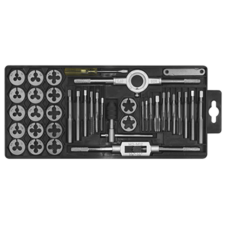 Metric Tap & Die Set Split Dies 40pc