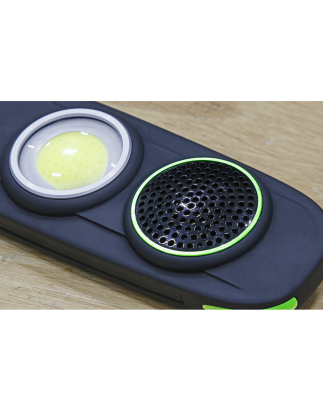 Rechargeable Torch with Wireless Speaker 10W COB LED