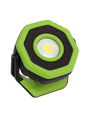 Rechargeable Pocket Floodlight with Magnet 360° 7W COB LED - Green