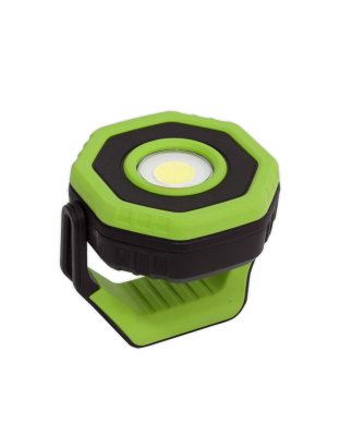 Rechargeable Pocket Floodlight with Magnet 360° 7W COB LED - Green