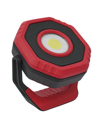 Rechargeable Pocket Floodlight with Magnet 360° 7W COB LED - Red