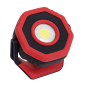 Rechargeable Pocket Floodlight with Magnet 360° 7W COB LED - Red