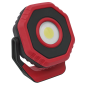 Rechargeable Pocket Floodlight with Magnet 360° 7W COB LED - Red