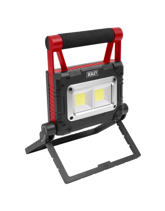 15W COB LED Solar Powered Rechargeable Portable Floodlight