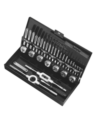 Metric Tap & Die Set Split Dies 32pc - HSS 4341