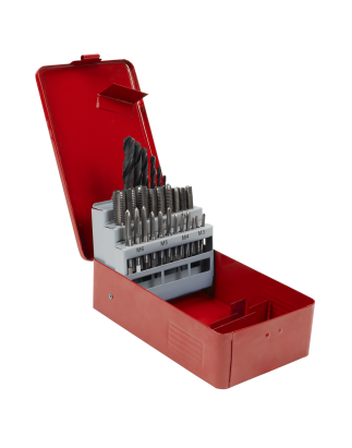 Metric Tap & Drill Bit Set 28pc