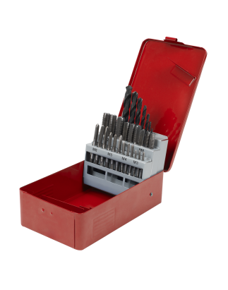 Metric Tap & Drill Bit Set 28pc