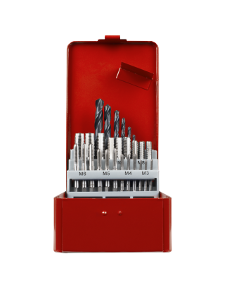 Metric Tap & Drill Bit Set 28pc