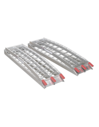 Aluminium Loading Ramps 680kg Capacity - Pair