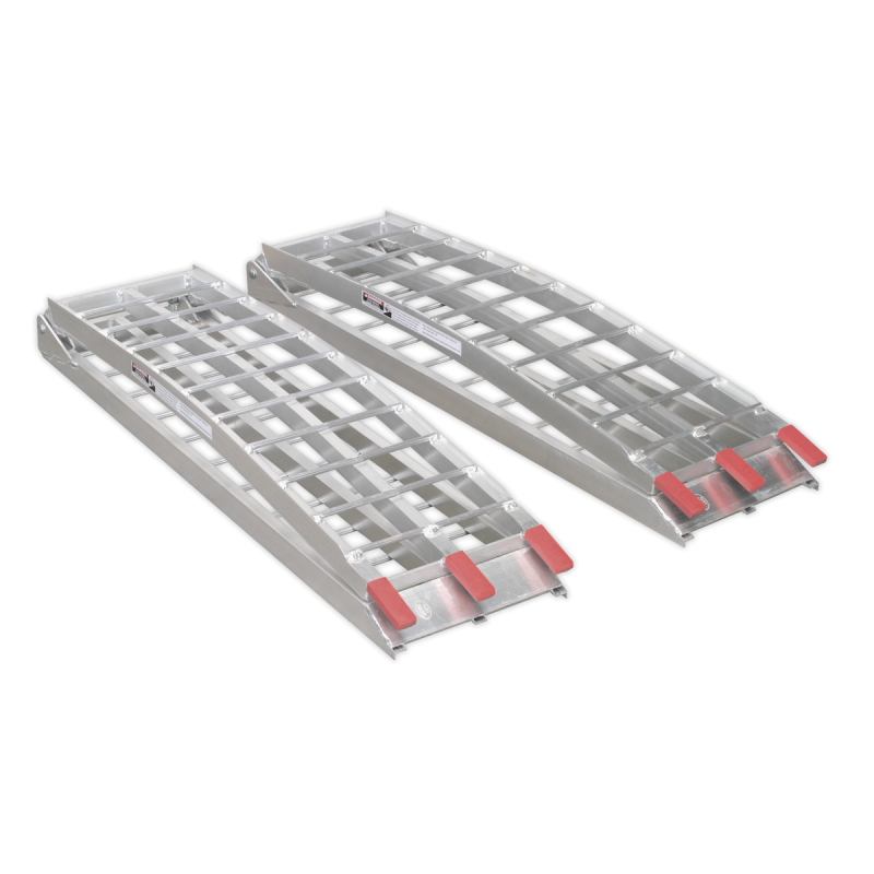 Aluminium Loading Ramps 680kg Capacity - Pair