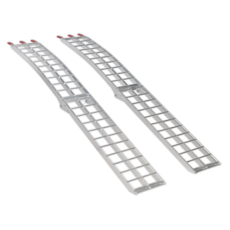 Aluminium Loading Ramps 680kg Capacity - Pair