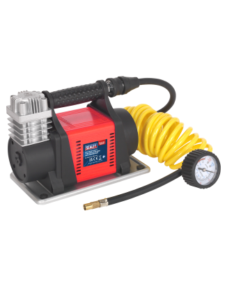 Tyre Inflator/Mini Air Compressor 12V Heavy-Duty