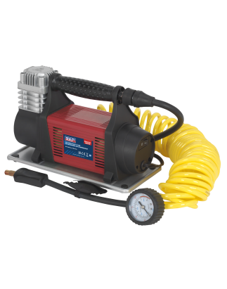 Tyre Inflator/Mini Air Compressor 12V Heavy-Duty