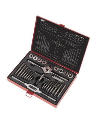 Metric Tap & Die Set Split Dies 28pc