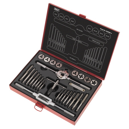 Metric Tap & Die Set Split Dies 28pc