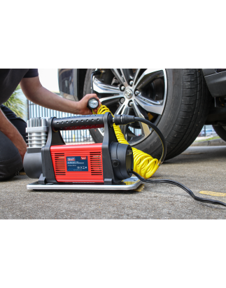 Tyre Inflator/Mini Air Compressor 12V Heavy-Duty