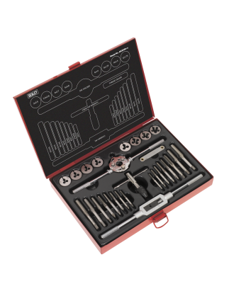 Metric Tap & Die Set Split Dies 28pc