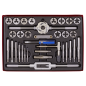 Metric/UNF/BSP Tap & Die Set Split Dies 33pc