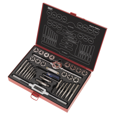 Metric/UNF/BSP Tap & Die Set Split Dies 33pc