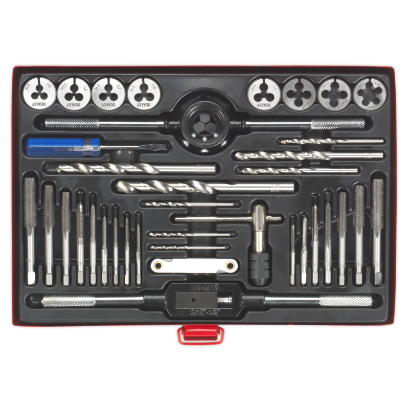 Metric Tap & Die Set Split Dies 37pc