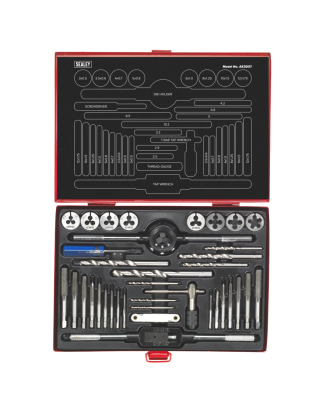 Metric Tap & Die Set Split Dies 37pc