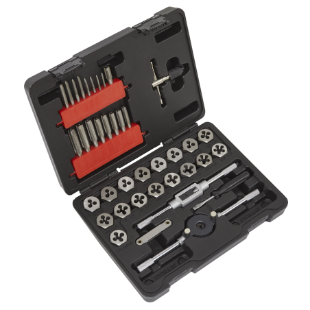 Metric Tap & Hex Die Set 39pc