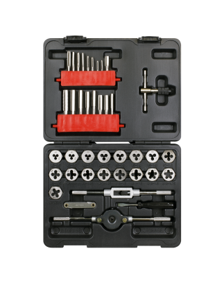 Metric Tap & Hex Die Set 39pc