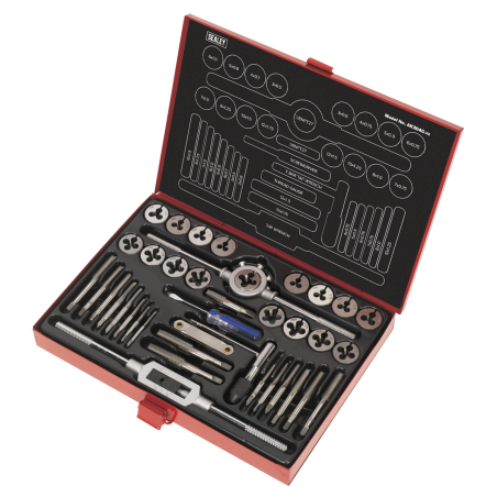 Metric Tap & Die Set Split Dies 40pc