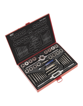 Metric Tap & Die Set Split Dies 40pc