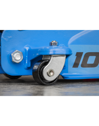 Low Profile Short Chassis Trolley Jack 2 Tonne - Blue