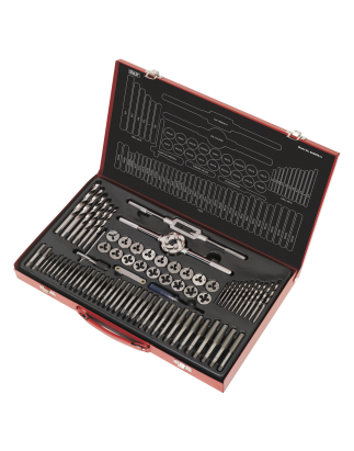 Metric Tap & Die Set Split Dies 76pc