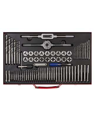 Metric Tap & Die Set Split Dies 76pc