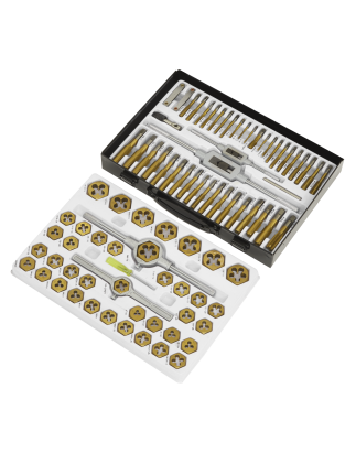 Metric & SAE/Imperial Hexagonal Tap & Die Set 86pc