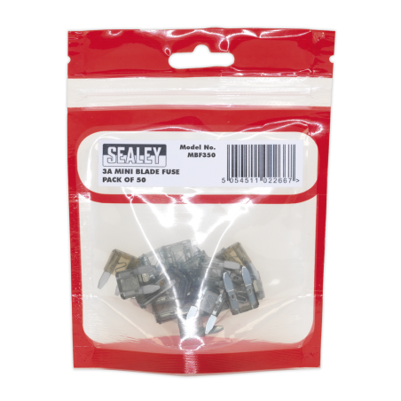 Automotive MINI Blade Fuse 3A Pack of 50