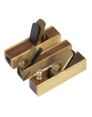 Mini Brass Plane Set 3pc